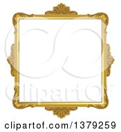 Vintage Ornate Gold Picture Frame