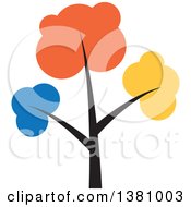 Poster, Art Print Of Colorful Tree