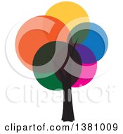 Poster, Art Print Of Colorful Tree