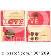 Poster, Art Print Of Romantic Valentines Day Coupons