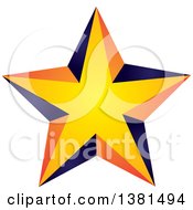 Clipart Of A Star Design Royalty Free Vector Illustration by ColorMagic