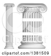 Poster, Art Print Of Greek Or Roman Column Pillars