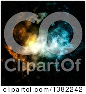 Poster, Art Print Of Colorful Nebula In Outer Space