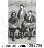 Poster, Art Print Of Josh Billings Mark Twain Samuel Langhorne Clemens Petroleum V Nasby C 1868