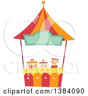Poster, Art Print Of Festival Carnival Booth Stand