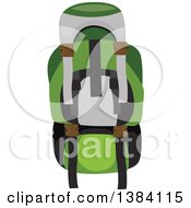 Poster, Art Print Of Camping Or Recreational Backpack