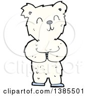 Poster, Art Print Of Cartoon Polar Bear