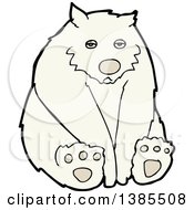 Poster, Art Print Of Cartoon Polar Bear