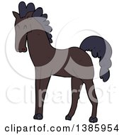 Poster, Art Print Of Cartoon Horse