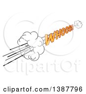 Poster, Art Print Of Comic Styled Whoosh Speed Design Element