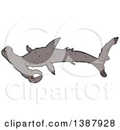 Poster, Art Print Of Hammerhead Shark
