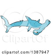 Poster, Art Print Of Hammerhead Shark