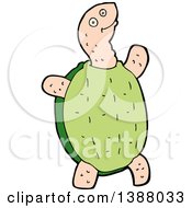 Poster, Art Print Of Cartoon Tortoise Turtle