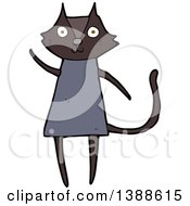 Poster, Art Print Of Cartoon Kitty Cat