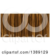 Clipart Of A Wood Panel Texture Background Royalty Free Illustration