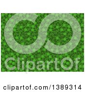 Poster, Art Print Of Green Dot Pattern Background