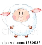 Poster, Art Print Of Cute Sheep