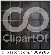 Poster, Art Print Of Metal Plate Tile Background