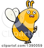 Poster, Art Print Of Cartoon Bee