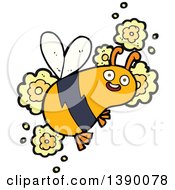 Poster, Art Print Of Cartoon Bee