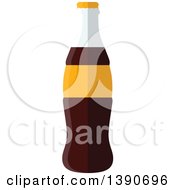 Clipart Of A Soda Bottle Royalty Free Vector Illustration
