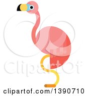 Poster, Art Print Of Pink Flamingo