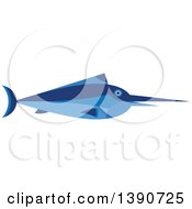 Poster, Art Print Of Blue Marlin Fish