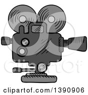 Sketched Movie Camera