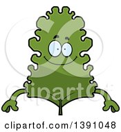 Cartoon Happy Kale Mascot Character