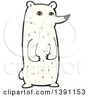 Poster, Art Print Of Cartoon Polar Bear