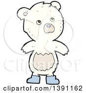 Poster, Art Print Of Cartoon Polar Bear