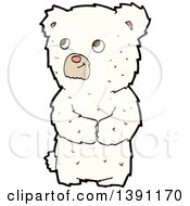 Poster, Art Print Of Cartoon Polar Bear