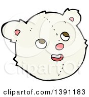 Poster, Art Print Of Cartoon Teddy Polar Bear