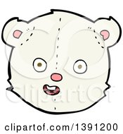 Poster, Art Print Of Cartoon Teddy Polar Bear