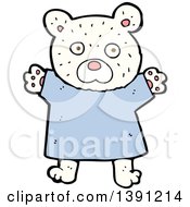 Poster, Art Print Of Cartoon Polar Bear