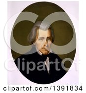 Poster, Art Print Of Andrew Jackson Head-And-Shoulders Portrait Facing Slightly Right