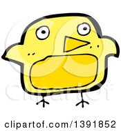 Poster, Art Print Of Cartoon Yellow Bird
