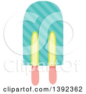 Poster, Art Print Of Flat Design Popsicle