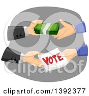 Poster, Art Print Of Politician Buying Votes