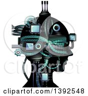 Poster, Art Print Of Cybernetic Head