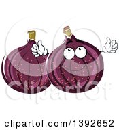 Clipart Of Figs Royalty Free Vector Illustration by Vector Tradition SM