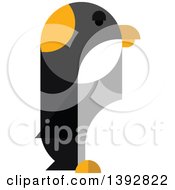 Poster, Art Print Of Flat Design Penguin