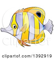 Poster, Art Print Of Copperband Butterflyfish