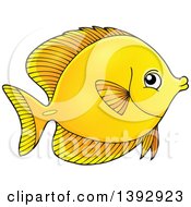 Poster, Art Print Of Yellow Tang Marine Fish