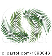 Poster, Art Print Of Palm Leaf Branch Design