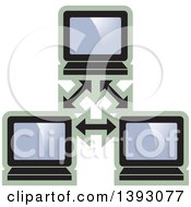 Poster, Art Print Of Computer Network Icon