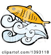 Poster, Art Print Of Cartoon Fish