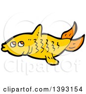 Poster, Art Print Of Cartoon Fish