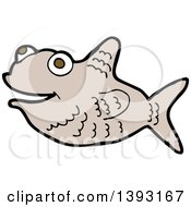 Poster, Art Print Of Cartoon Fish