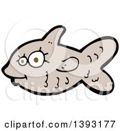 Poster, Art Print Of Cartoon Fish